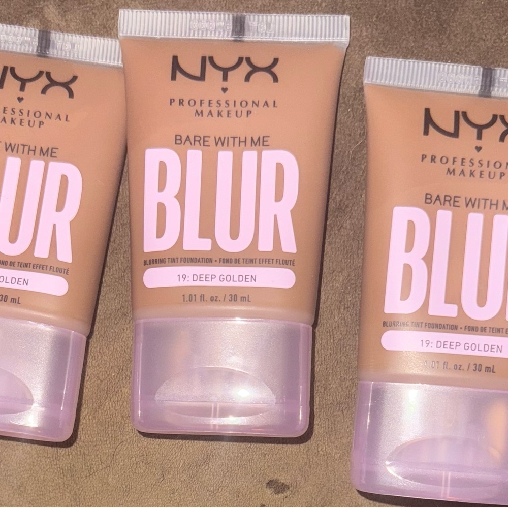 NYX Bare With Me Blur Foundation - Deep Golden